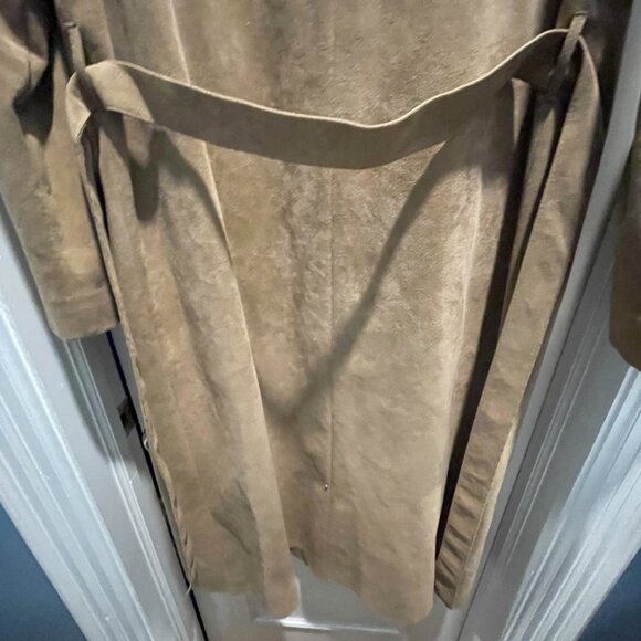 Vintage Olympic Suede Coat - Picture 5 of 7